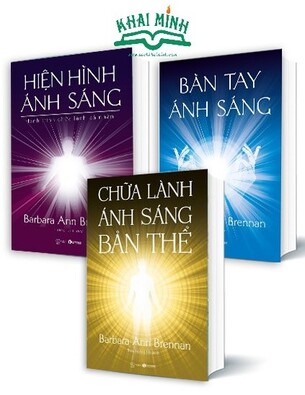 Bộ sách Mật mã chữa lành: Hiện hình ánh sáng - Bàn tay ánh sáng - Chữa lành ánh sáng bản thể