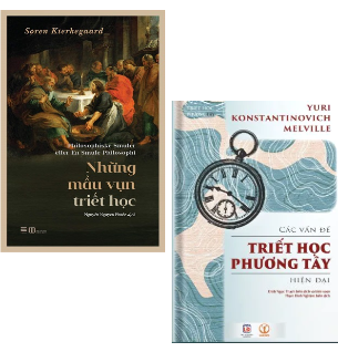 Combo (2 Cuốn Sách) Những Mẫu Vụn Triết Học + Các vấn đề triết học phương Tây hiện đại (Y.K. Melville, Søren Kierkegaard)