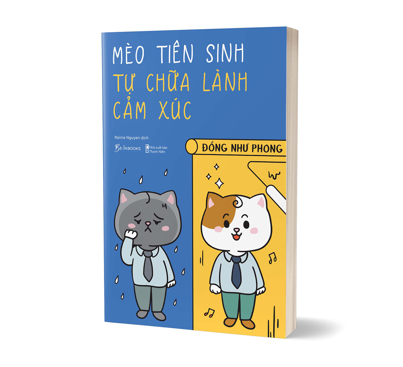 Sách Mèo Tiên Sinh Tự Chữa Lành Cảm Xúc-Đổng Như Phong