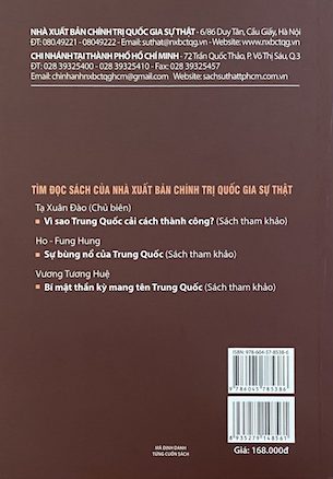 Một Số Vấn Đề Lý Luận Và Thực Tiễn Về Phát Triển Con Người Toàn Diện Trong Quá Trình Xây Dựng Chủ Nghĩa Xã Hội Đặc Sắc Ở Trung Quốc (Sách Chuyên Khảo) - TS. Nguyễn Thị Thu Hường