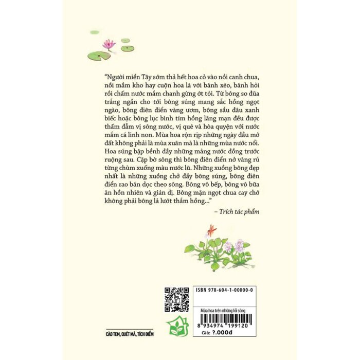 Sách Mùa Hoa Trên Những Lối Sông (Võ Diệu Thanh)