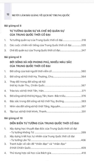 Mười Lăm Bài Giảng Về Lịch Sử Trung Quốc Trương Khởi Chi