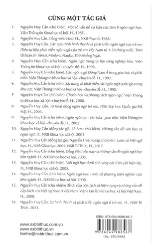 Sự Hình Thành Và Phát Triển Ngôn Ngữ Ở Trẻ Em - Nguyễn Huy Cần