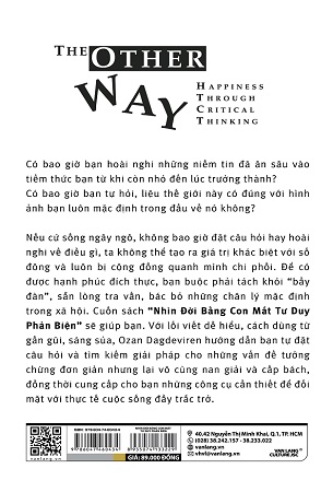 Sách Nhìn Đời Bằng Con Mắt Tư Duy Phản Diện - Ozan Dagdeviren