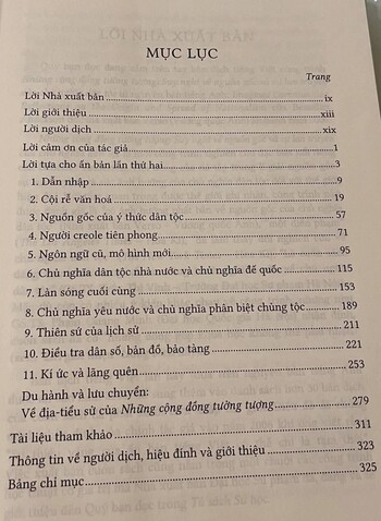 Những Cộng Đồng Tưởng Tượng Suy Nghĩ Về Nguồn Gốc và Sự Lan Truyền Của Chủ Nghĩa Dân Tộc