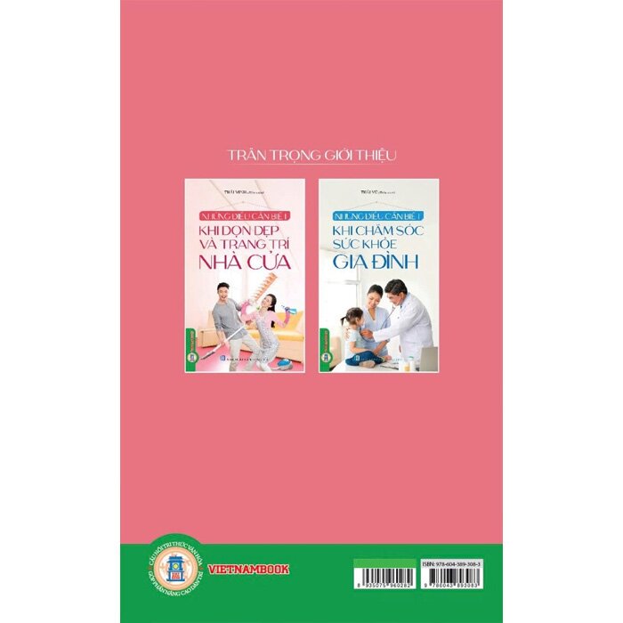 sách Những Điều Cần Biết Khi Dọn Dẹp, Trang Trí Nhà Cửa (Thái Minh)