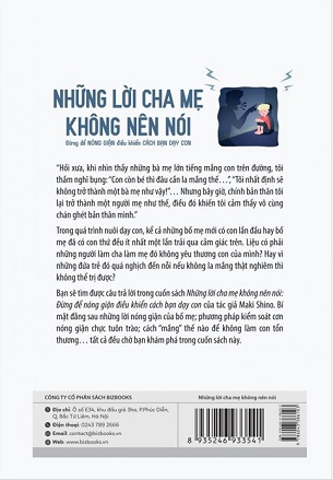 Những Lời Cha Mẹ Không Nên Nói: Đừng Để Nóng Giận Điều Khiển Cách Bạn Dạy Con - Maki Shino