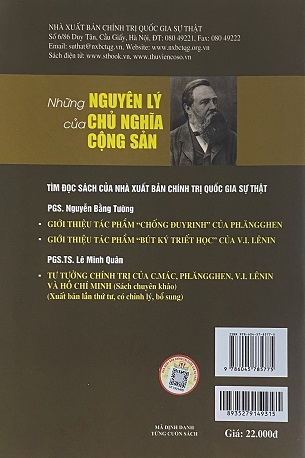 Sách Những Nguyên Lý Của Chủ Nghĩa Cộng Sản Ph. Ăng Ghen