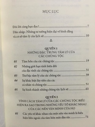 Những quy luật tâm lý về sự tiến hóa của các dân tộc