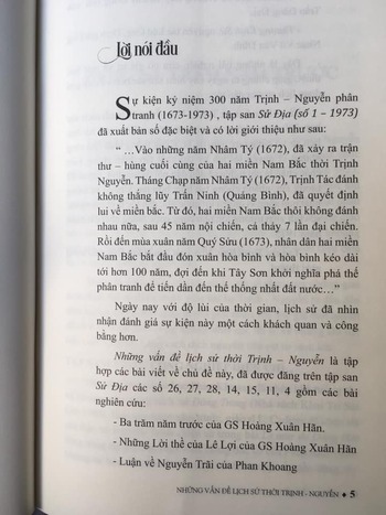 Những Vấn Đề Lịch Sử Thời Trịnh - Nguyễn