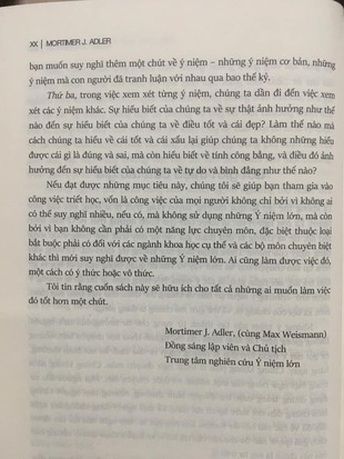 Cùng Suy Nghĩ Về Những Ý Niệm Lớn Mortimer J. Adler