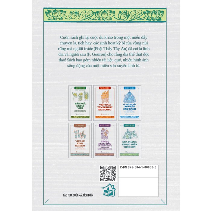 Sách Nửa Tháng Trong Miền Thất Sơn - Nguyễn Văn Hầu