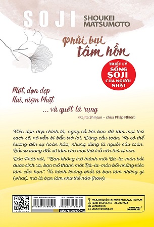 Sách Soji Phủi Bụi Tâm Hồn - Triết Lý Sống Soji Của Người Nhật - Shoukei Matsumoto