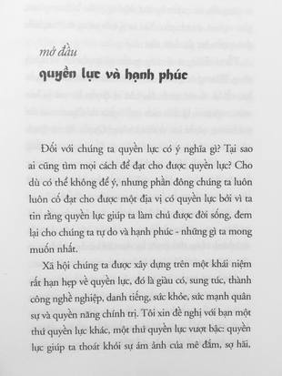 Quyền Lực Đích Thực Thích Nhất Hạnh