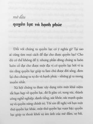 Quyền Lực Đích Thực Thích Nhất Hạnh