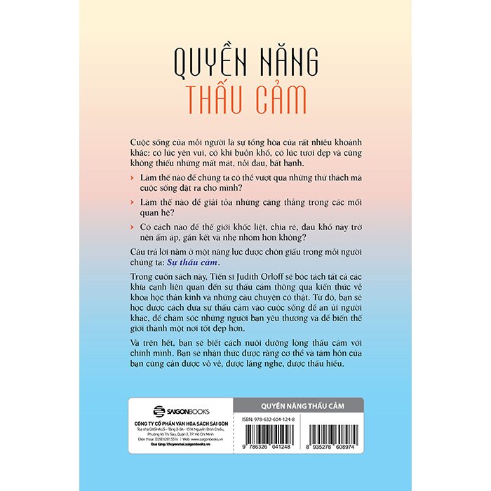 Quyền Năng Judith OrloffThấu Cảm - udith Orloff