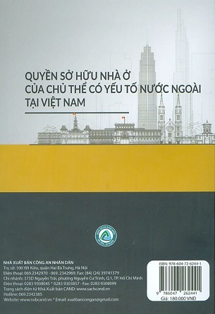 Sách Quyền Sở Hữu Nhà Ở Của Chủ Thể Có Yếu Tố Nước Ngoài Tại Việt Nam (Sách chuyên khảo) - TS. Trần Quang Huy