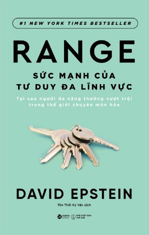 Combo (2 Cuốn Sách) Range - Biết Rộng Để Hiểu Sâu + Range - Sức Mạnh Của Tư Duy Đa Lĩnh Vực (David Epstein)