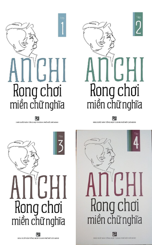 Trọn Bộ Rong Chơi Miền Chữ Nghĩa (tập 1 tập 2 tập 3 tập 4) An Chi