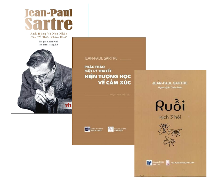 Combo (3 Cuốn Sách) Phác Thảo Một Lý Thuyết Hiện Tượng Học Về Cảm Xúc + Jean-Paul Sartre: Anh Hùng Và Nạn Nhân Của