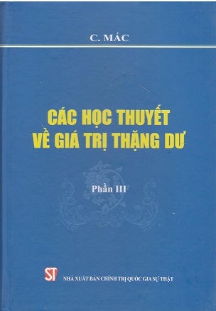 Các học thuyết về giá trị thặng dư - Các Mác