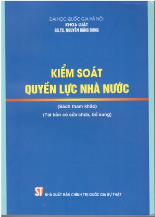 Kiểm soát quyền lực nhà nước Nguyễn Đăng Dung