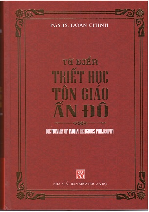 sách Từ điển triết học tôn giáo Ấn Độ - PGS.TS. Doãn Chính