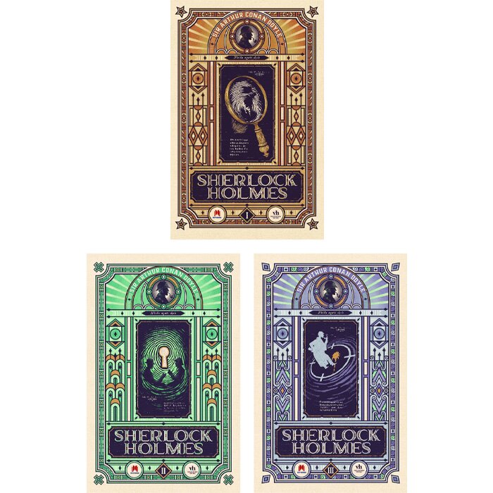 Sách Sherlock Holmes (Boxset Trọn Bộ 3 Tập) - Tái Bản 2023