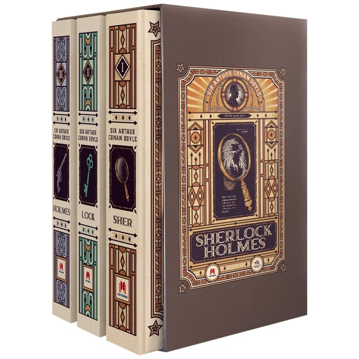 Sách Sherlock Holmes (Boxset Trọn Bộ 3 Tập) - Tái  Bản 2023