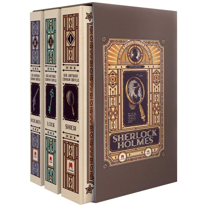 Sách Sherlock Holmes (Boxset Trọn Bộ 3 Tập) - Tái Bản 2023