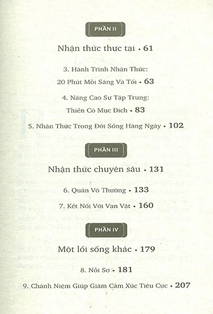 Sách Sống Chánh Niệm, Tâm Bình Yên - Hạnh phúc do thấu hiểu, tĩnh lặng từ bình tâm - Paddy Brosnan