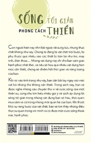 Sống Tối Giản Phong Cách Thiền - Soushin Kanetake