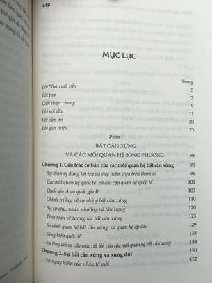 Sự bất cân xứng về sức mạnh và các mối quan hệ quốc tế Brantly Womack