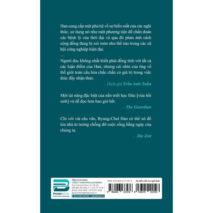 Combo (2 Cuốn Sách) Sự Biến Mất Của Nghi Thức + Chính Trị Tâm Lý ( Byung-Chul Han)