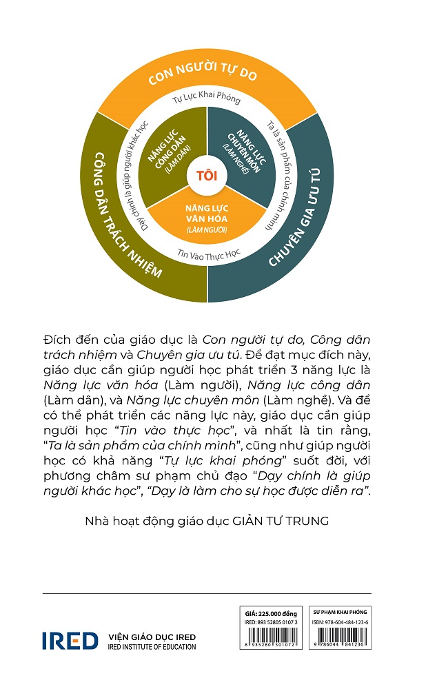 Sách Sư Phạm Khai Phóng: Thế giới, Việt Nam và Tôi (Tái bản 2024) - Giản Tư Trung