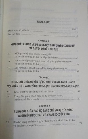 sự xung đột giữa quyền con người và quyền sở hữu trí tuệ