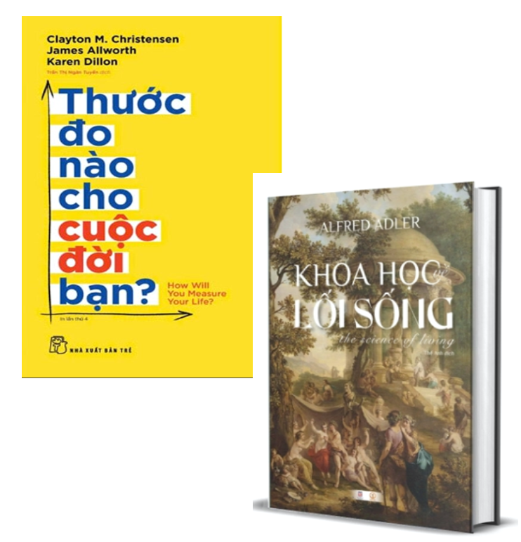 Combo (2 Cuốn Sách) Thước Đo Nào Cho Cuộc Đời Bạn + Khoa Học Về Lối Sống