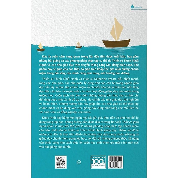 Thầy Cô Giáo Hạnh Phúc Sẽ Thay Đổi Thế Giới (Bộ 2 Tập) Thích Nhất Hạnh, Katherine Weare