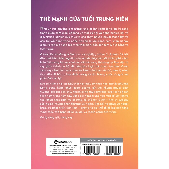 sách Thế Mạnh Của Tuổi Trung Niên (Arthur C. Brooks)
