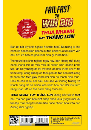 Thua Nhanh Hay Thắng Lớn - Fail Fast Or Big Win - Bernhard Schroeder