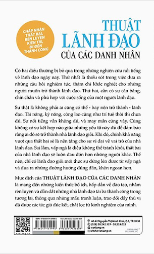 Thuật Lãnh Đạo Của Các Danh Nhân - Warren Bennis