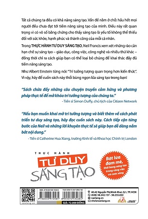 Sách Thực Hành Tư Duy Sáng Tạo - Neil Francis