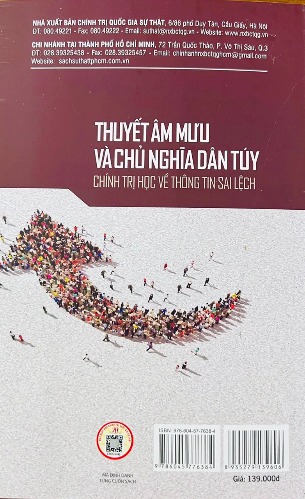 Thuyết Âm Mưu Và Chủ Nghĩa Dân Túy: Chính trị học về thông tin sai lệch - Eirikur Bergmann