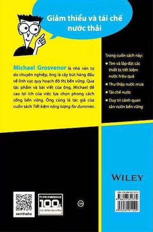 Tiết Kiệm Nước For Dummies - Michael Grosvenor