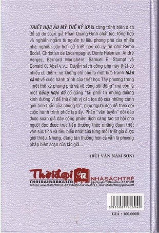 Toàn Cảnh Triết Học Âu Mỹ Thế Kỷ 20 Phan Quang Định