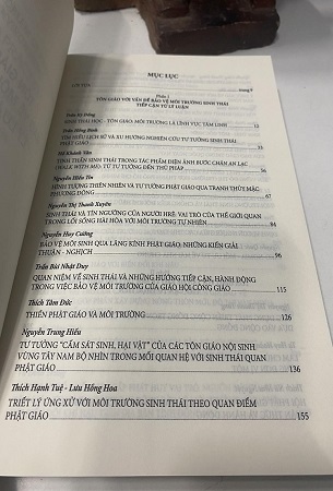 Sách Tôn Giáo Với Vấn Đề Bảo Vệ Môi Trường Sinh Thái - Lý Luận Và Thực Tiễn - Nhiều tác Giả
