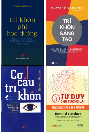 Bộ 4 cuốn Cơ Cấu Trí Khôn Sáng Tạo Howard Gardner