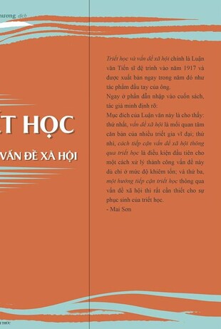 Triết học và Các vấn đề xã hội Will Durant