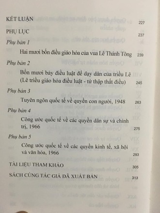 Triều Đại Hậu Lê Và Quyền Con Người Trong Bộ Luật Hồng Đức