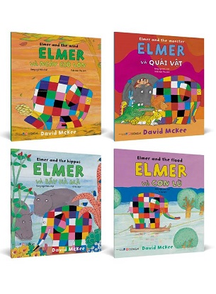 Bộ Sách 4 Cuốn Elmer - David McKee